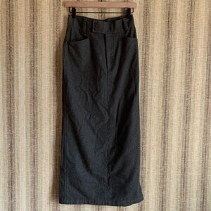 Ralph Lauren Polo Sport Sports Woman Size 4 Cashmere Wool Skirt  Grey Fashion